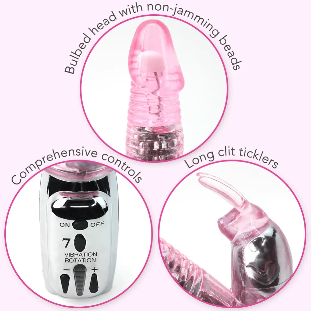 #1 Rotating Rabbit Dual-Action Vibrator