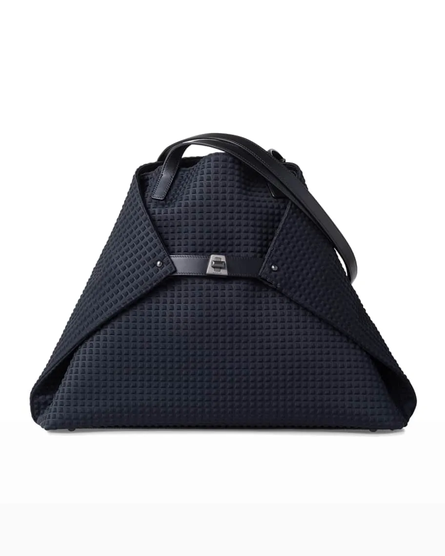 Ai medium shoulder bag in Akris technical fabric