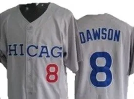 Andre Dawson Chicago Cubs Throwback Road Jersey