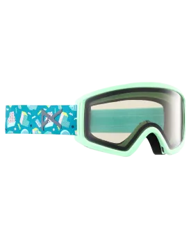 Anon Kids' Tracker 2.0 Snow Goggles - 90'S Vibe/Smoke Lens