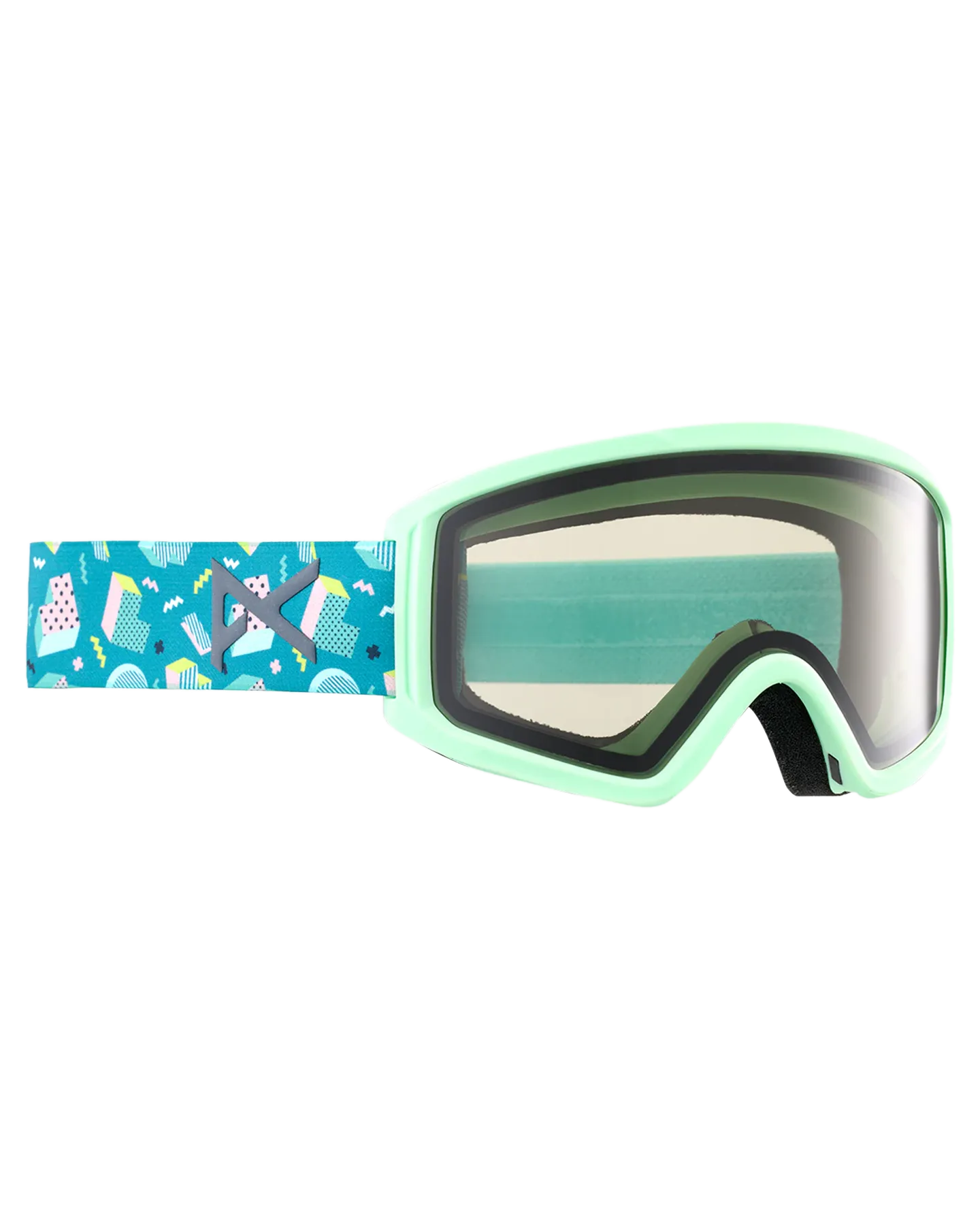 Anon Kids' Tracker 2.0 Snow Goggles - 90'S Vibe/Smoke Lens