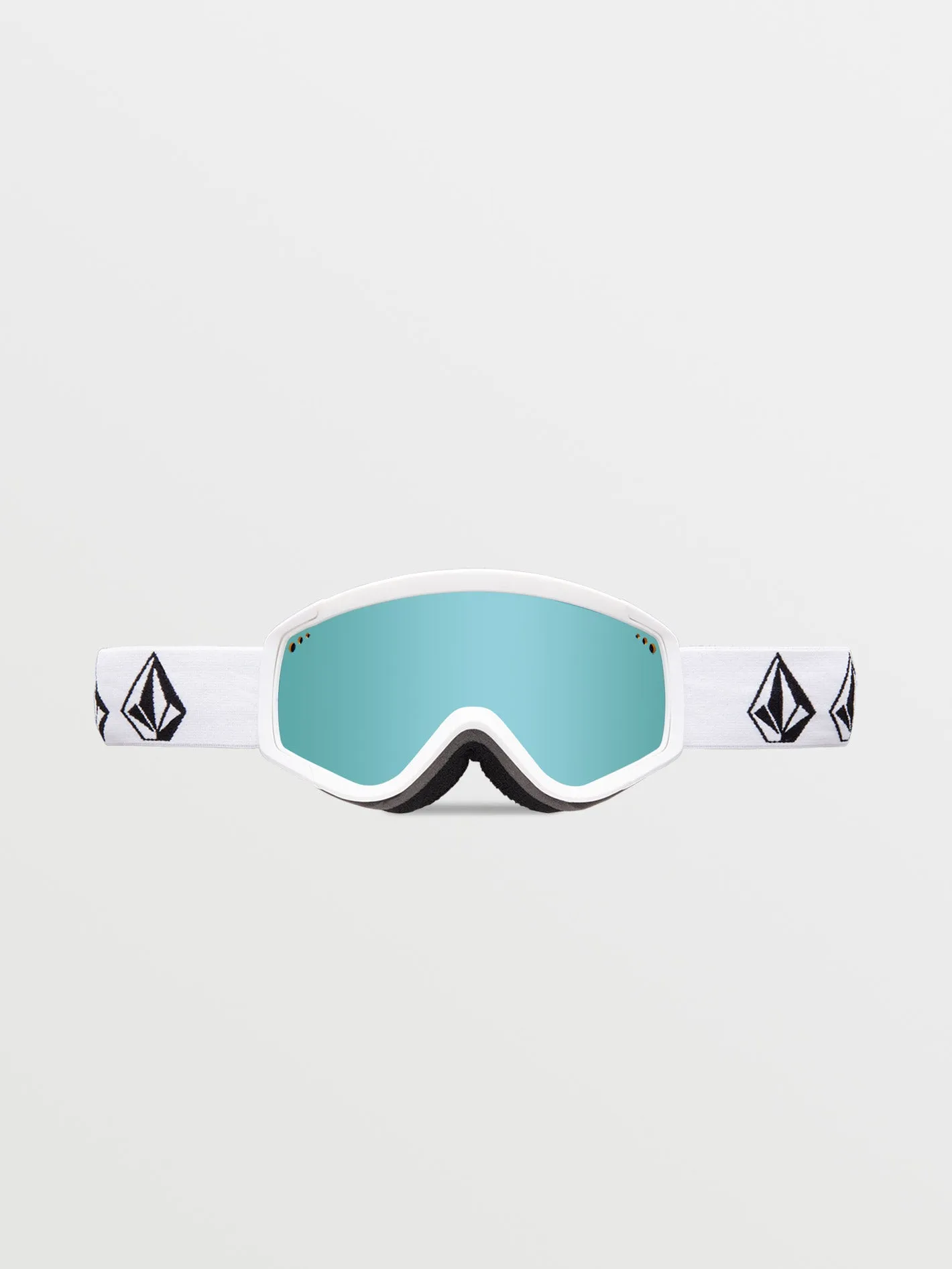 Attunga Youth Goggle - Matte White Stone / Ice Chrome BL