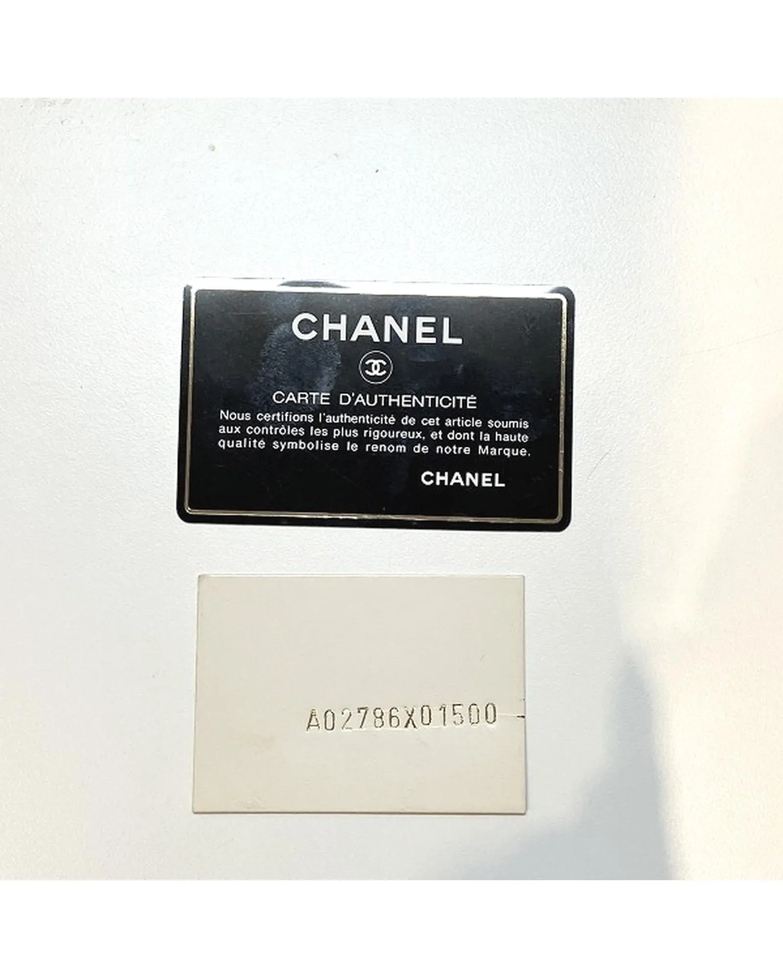 Authentic Leather Chanel Vanity Bag with Coco Mark Design