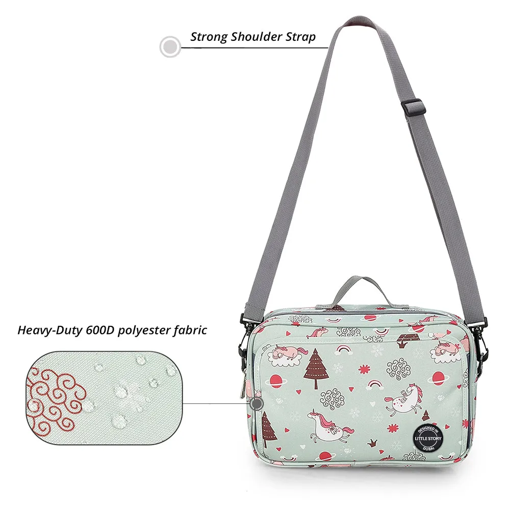 Baby Diaper Changing Clutch Kit - Green