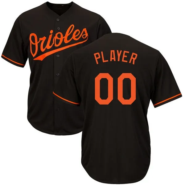 Baltimore Orioles Customizable Baseball Jersey - 3 Styles Available