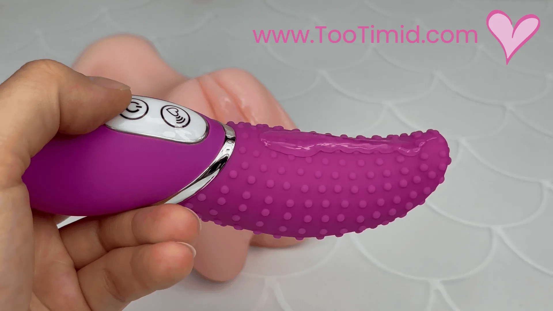 Bumpy Betty Tongue Vibe for Clitoral Stimulation