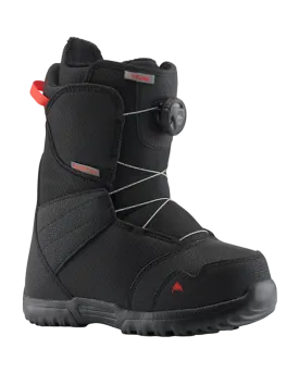 Burton Kids Zipline Boa Snowboard Boots - Black