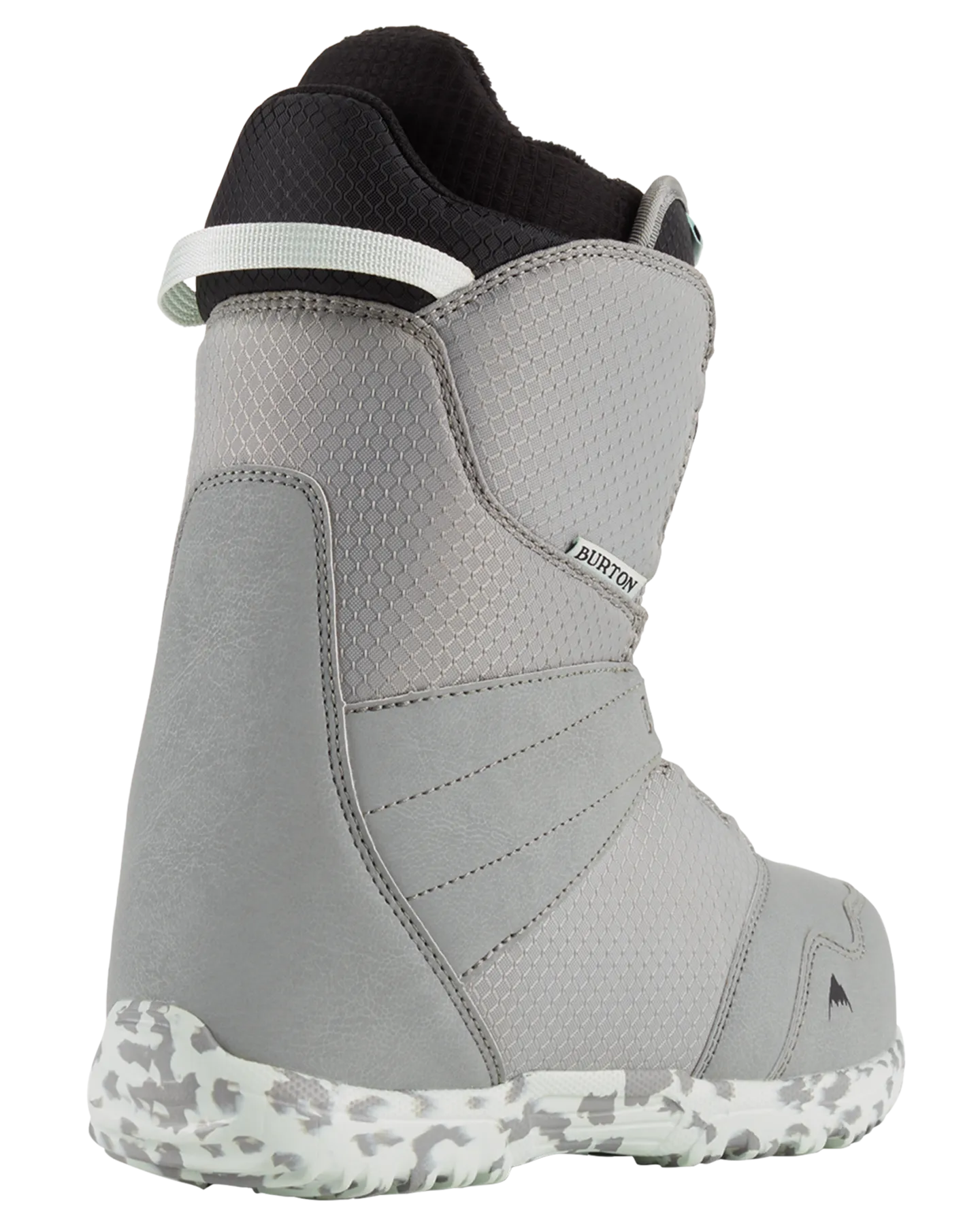 Burton Kids' Zipline Boa® Snowboard Boots - Gray/Neo-Mint - 2024