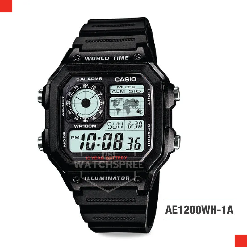 Casio Sports Watch AE1200WH-1A