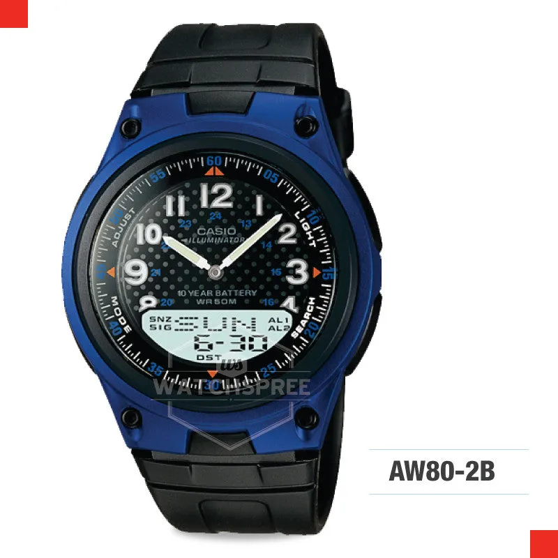 Casio Sports Watch AW80-2B