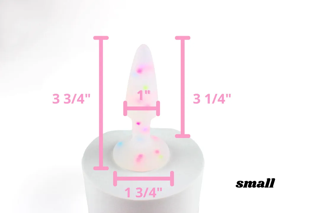 Confetti Anal Training Plug Set