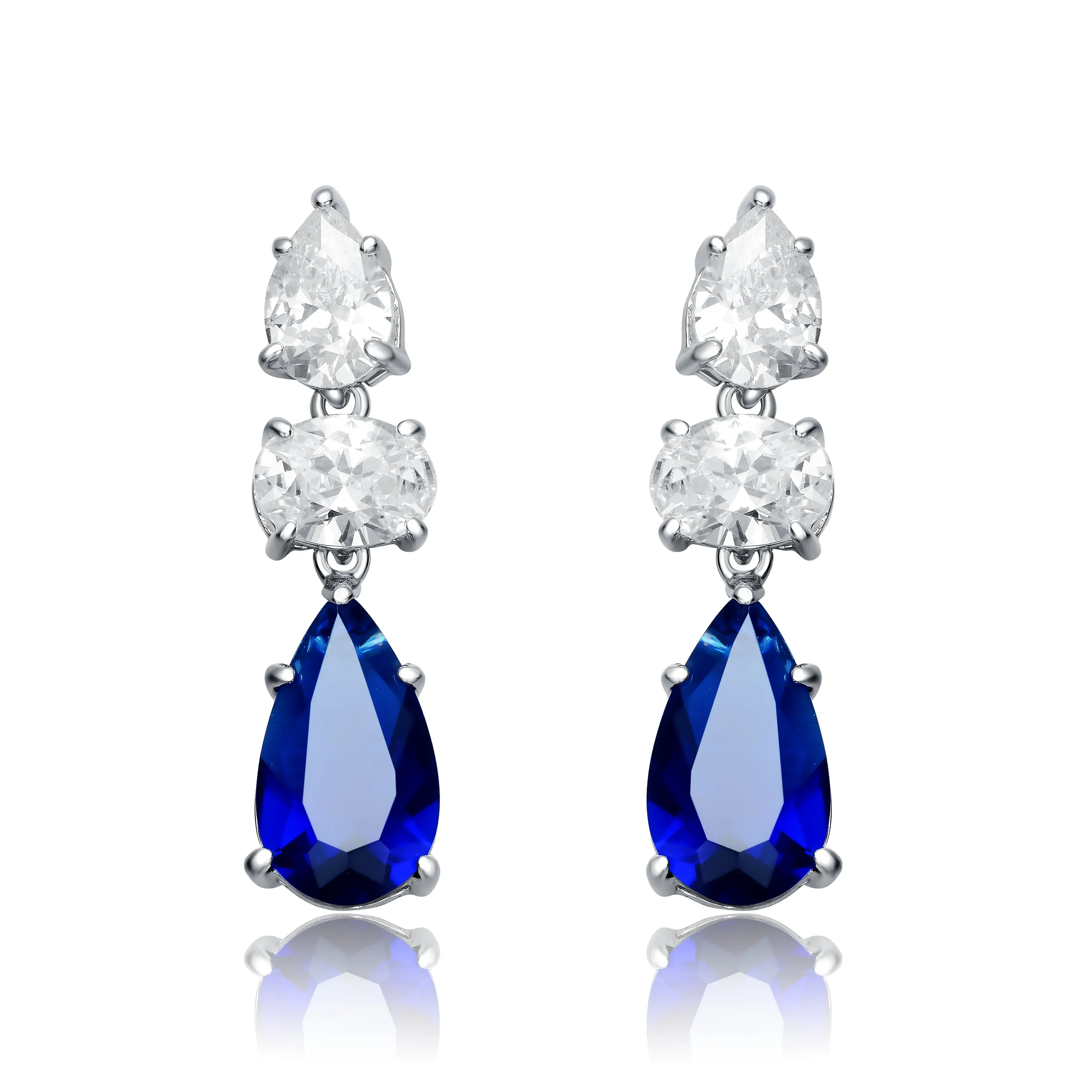 Constance Bleu Stud Earrings