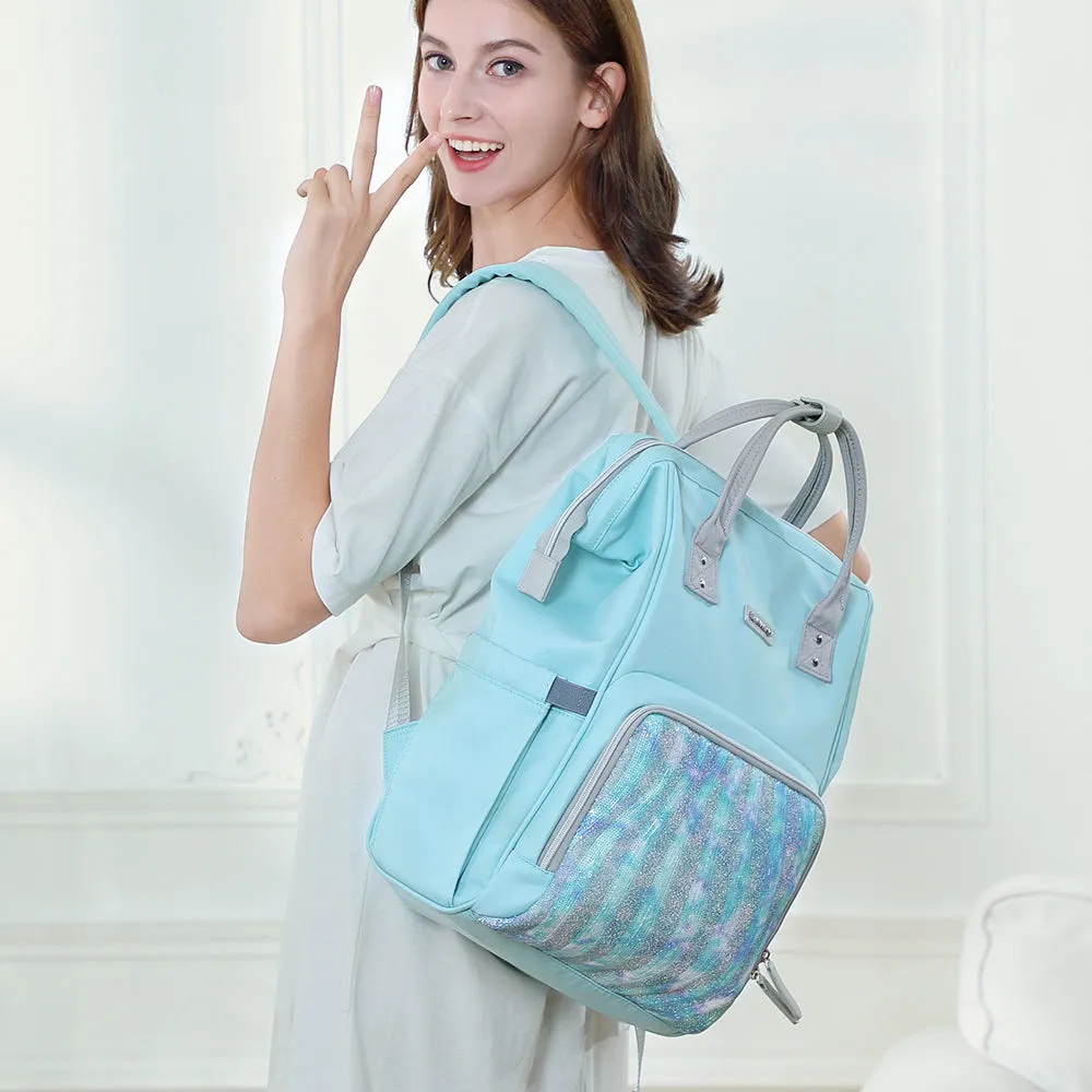 Diaper Bag - Sparkle -Blue