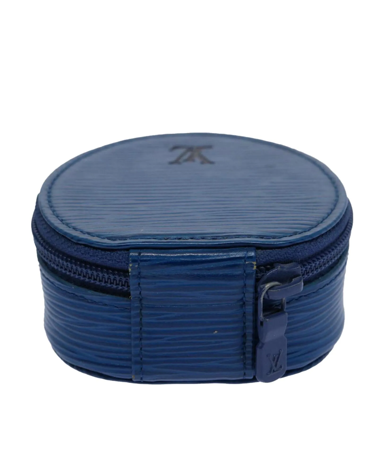 Epi Leather Jewelry Box with Blue Hue - Authentic LV Piece