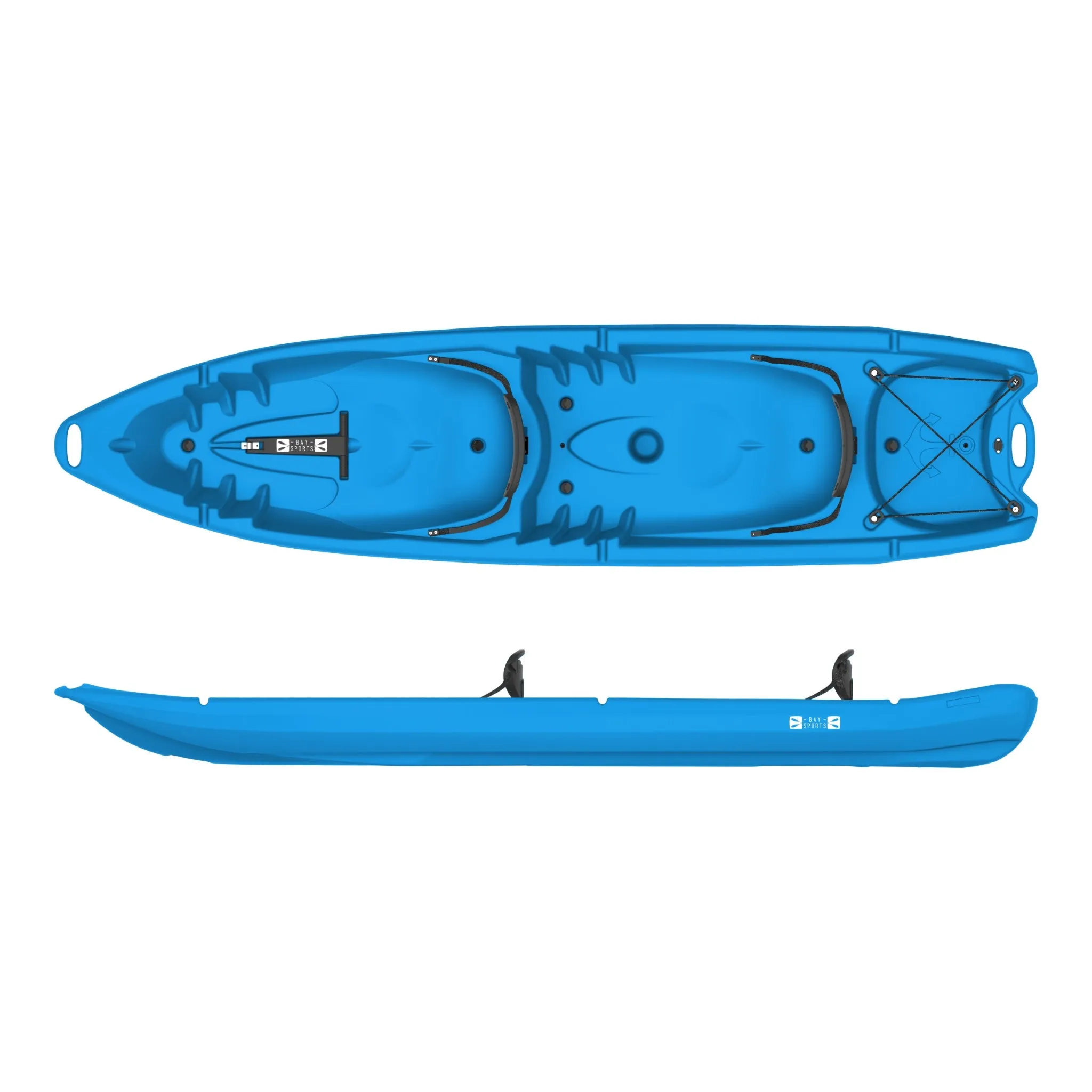 Explorer Family - 3.4m Sit on Top Kayak (2 adult   2 child)