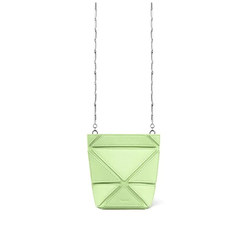 Facet Micro Plus Foldable Crossbody Bag - Green