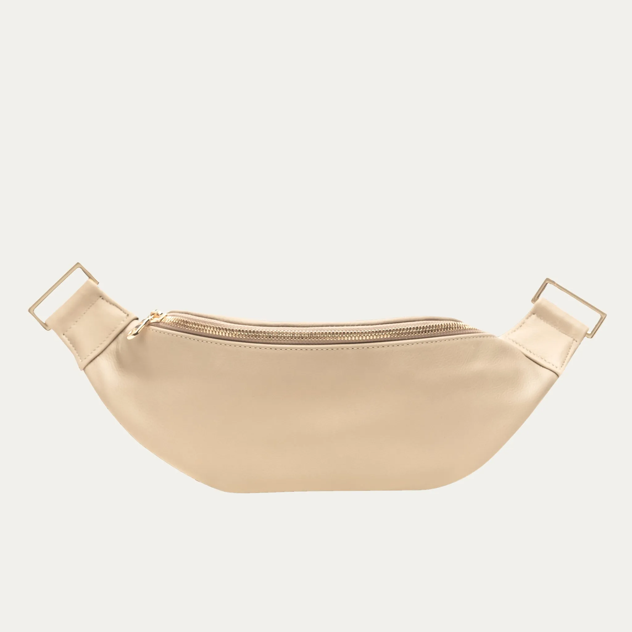 Fanny Pack   Crossbody Bag | Bone Color   Gold Hardware