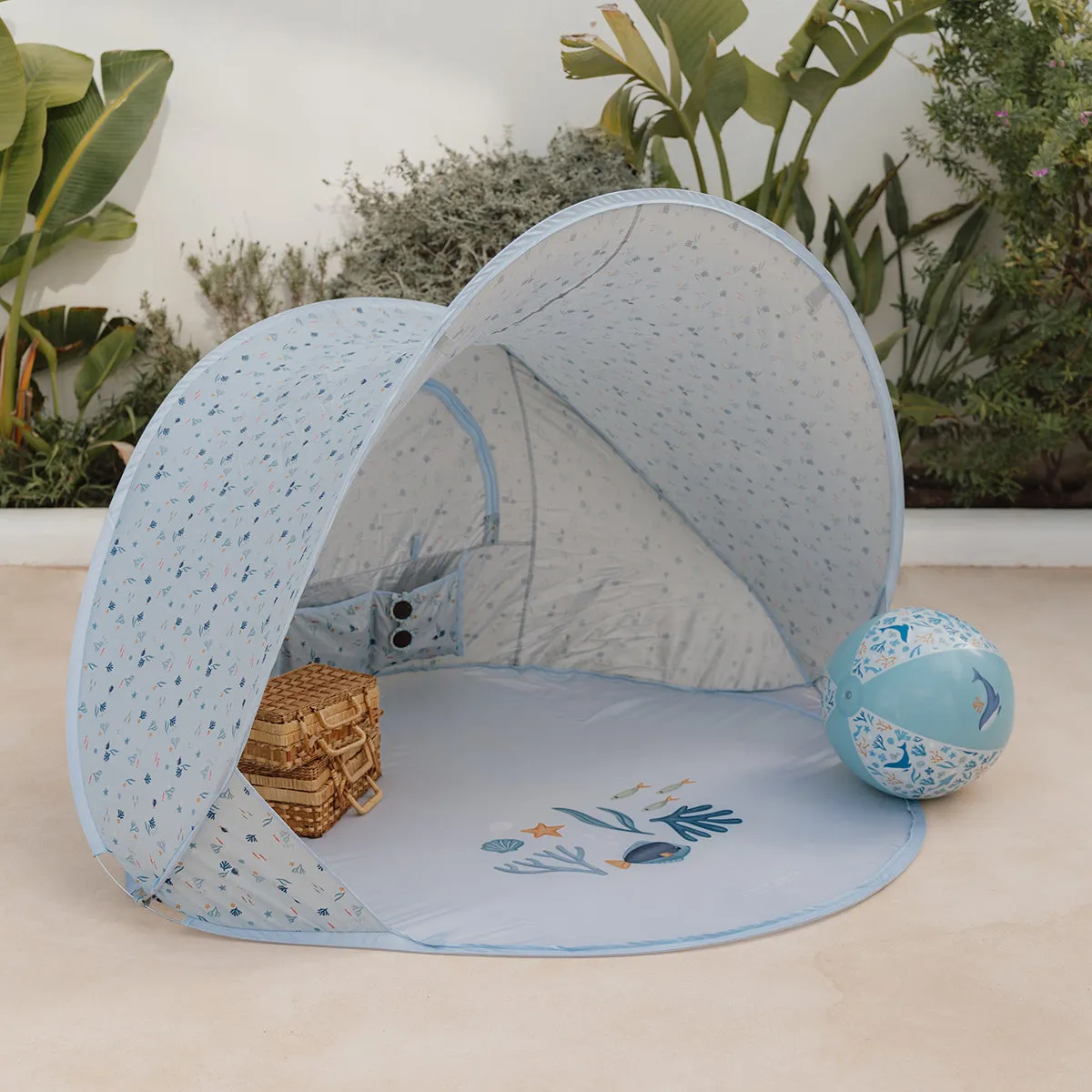 Little Dutch Beach Tent - Ocean Dreams Blue