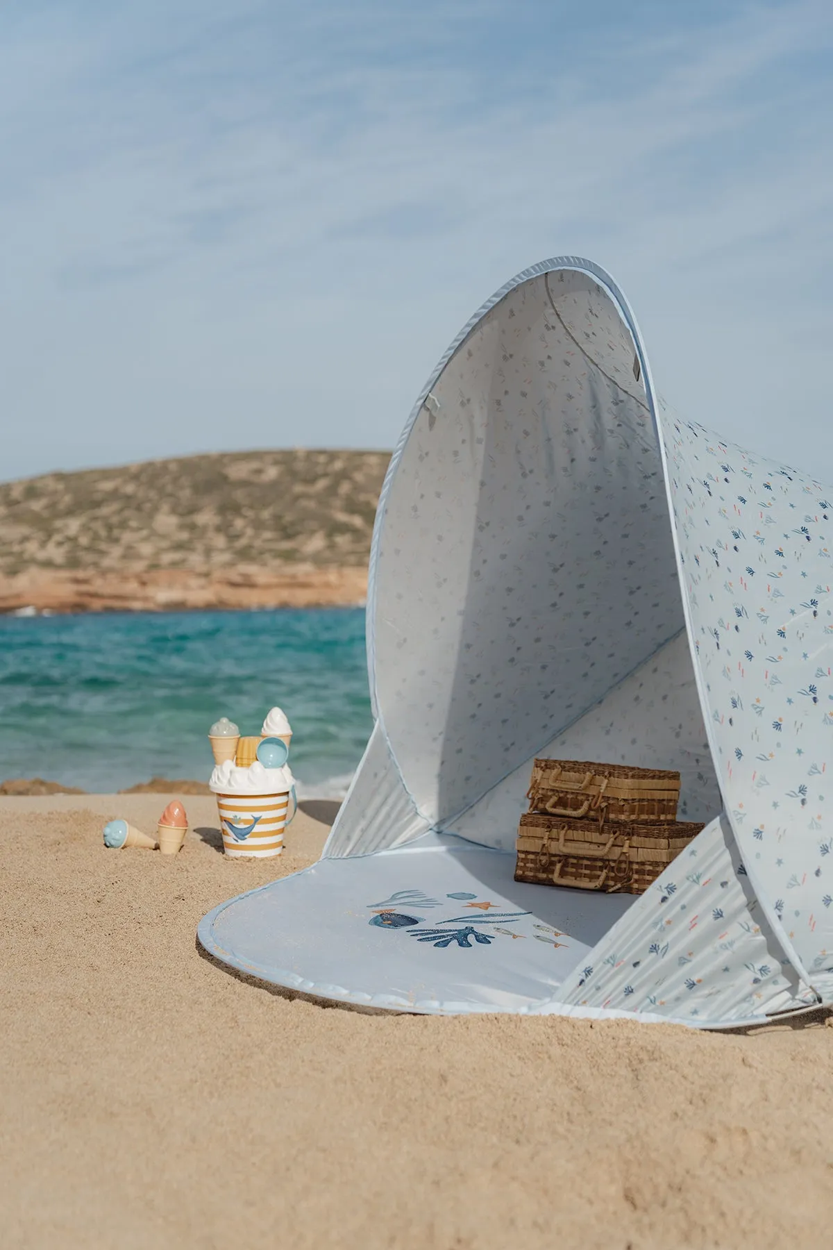 Little Dutch Beach Tent - Ocean Dreams Blue