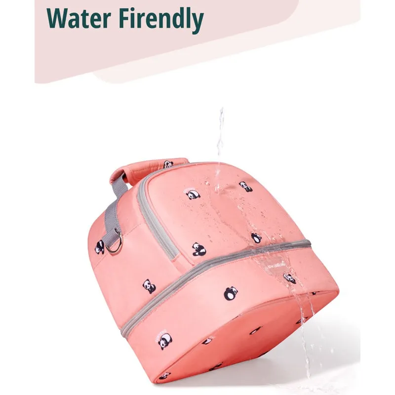 Love Little Me Insulated Bottle/Lunch Bag-Pink