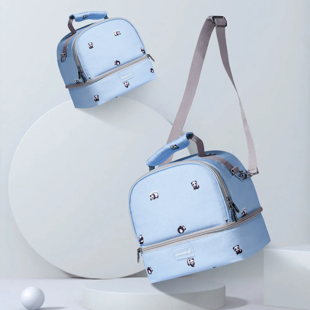 Lunch box and Lunch bag Set - Blue