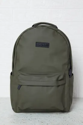 Men Olive Printed Backpack