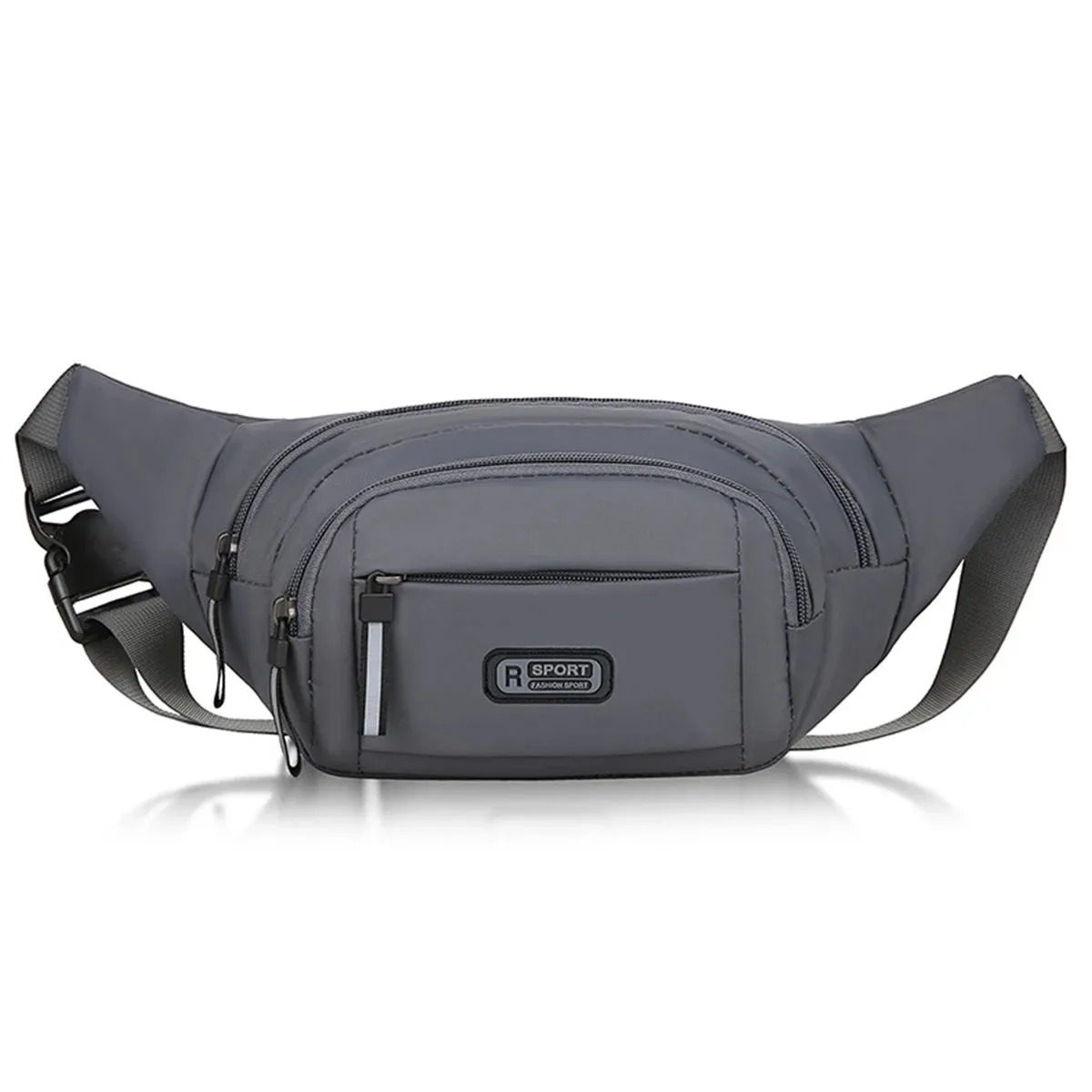 Men's Ultra-Thin Anti-Theft Canvas Waistpack for Running & Sports