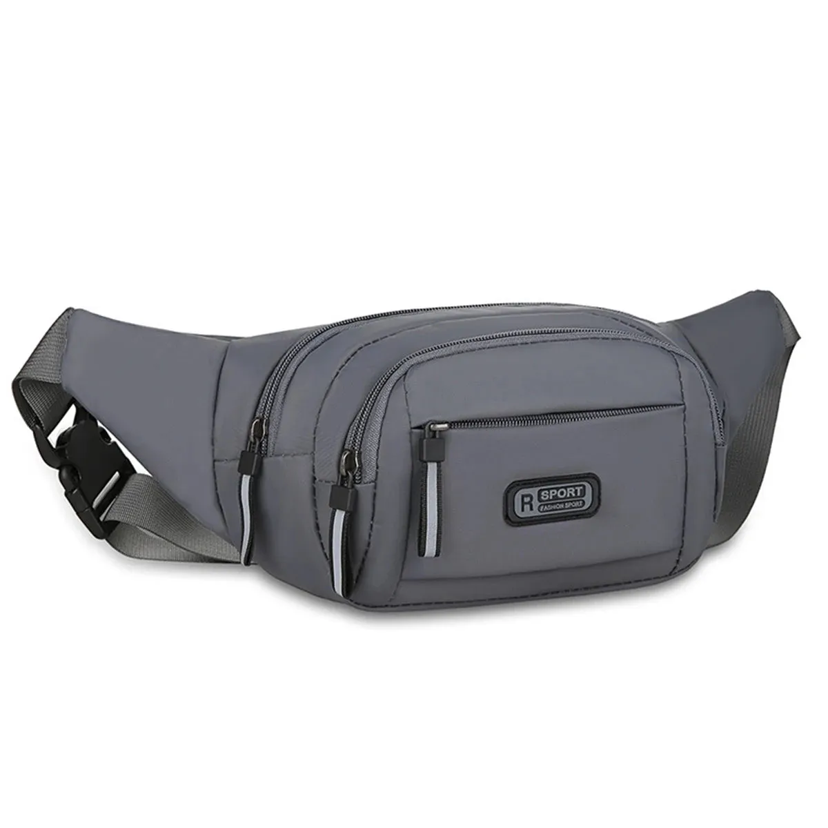 Men's Ultra-Thin Anti-Theft Canvas Waistpack for Running & Sports