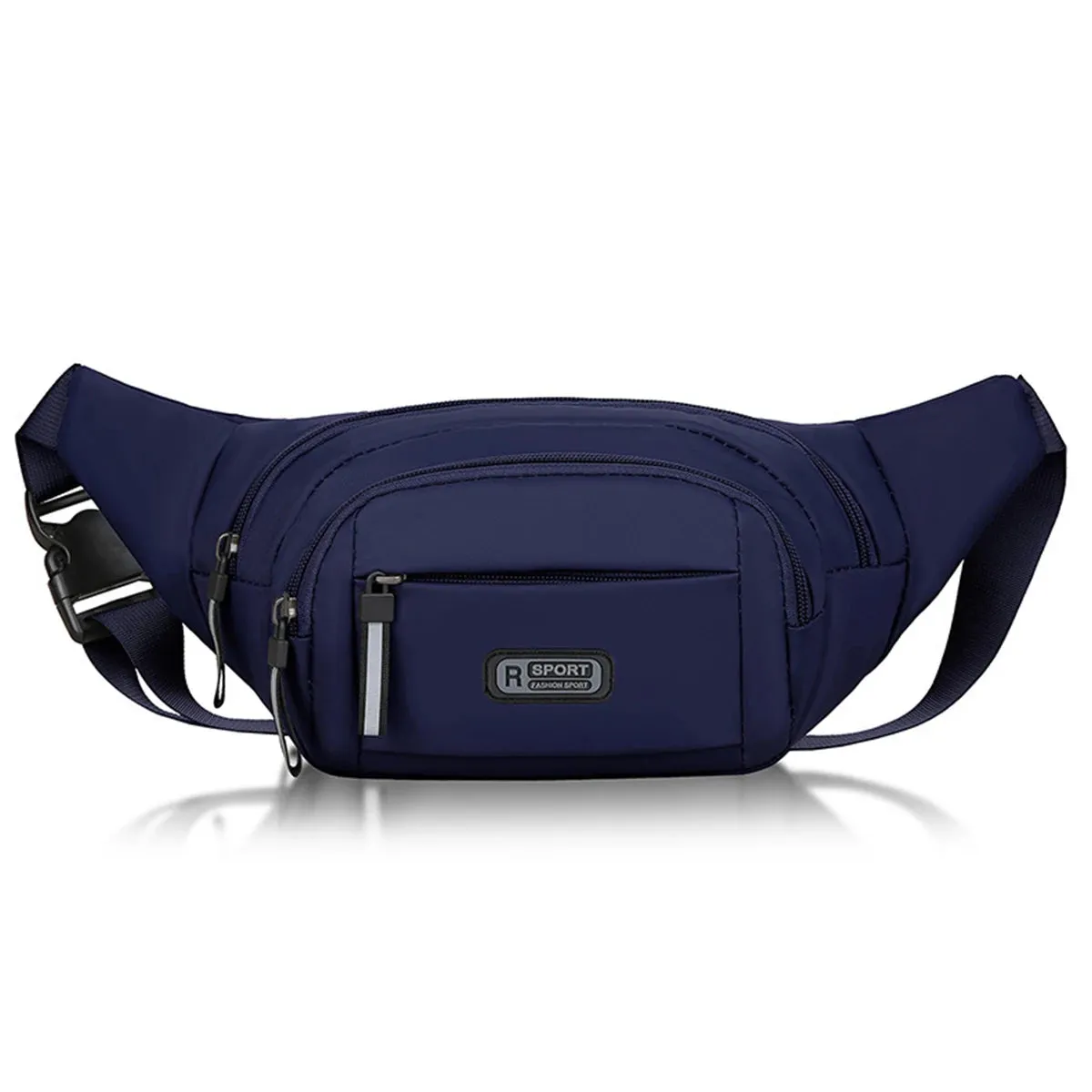 Men's Ultra-Thin Anti-Theft Canvas Waistpack for Running & Sports