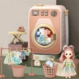 Mini Rotatable Kids Washing Machine Toy