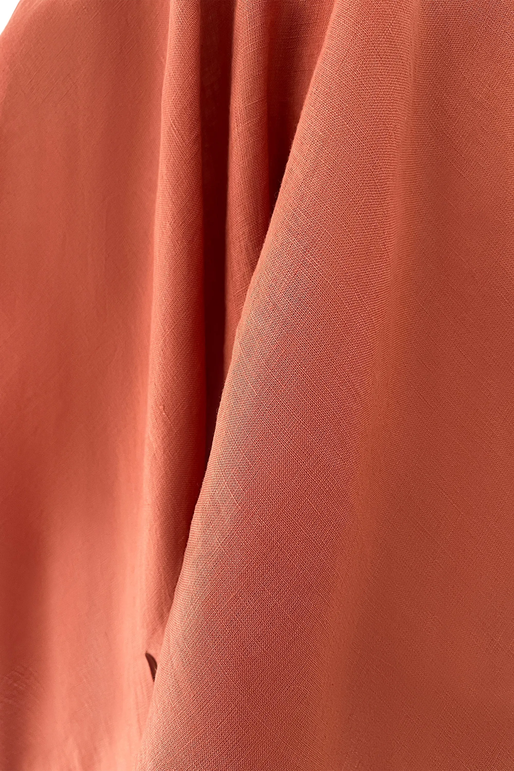 NEW! Petite LINEN Kimono Peach Spice