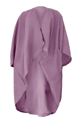 NEW! Petite LINEN Kimono Sweet Pea