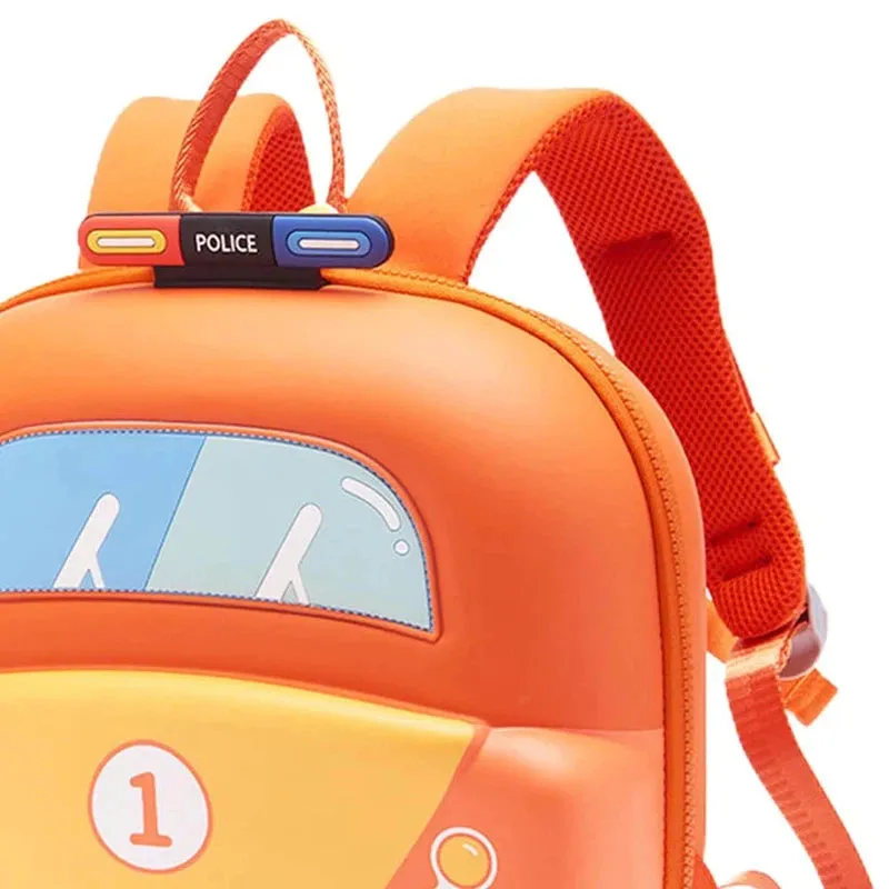 Police Joyride Kids Backpack (Orange)