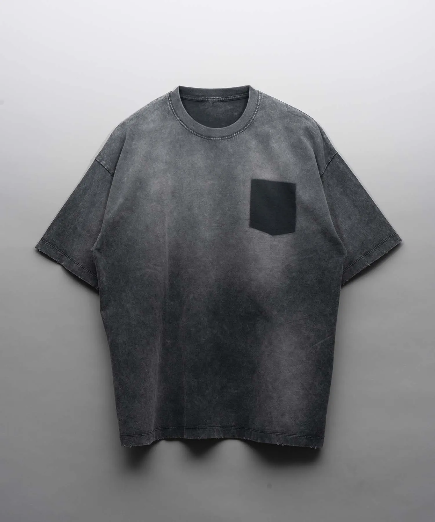 Prime-Over Pigment-Dye Metal Plate T-Shirt