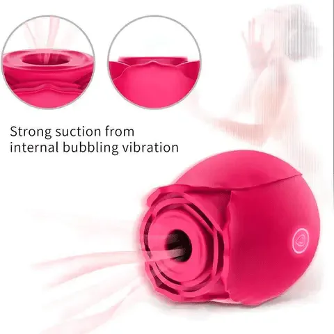 Rose Lover Sucking Vibrator