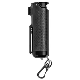 Sabre Pepper Spray 3-In-1 Safe Escape Automotive Tool, Black Finish