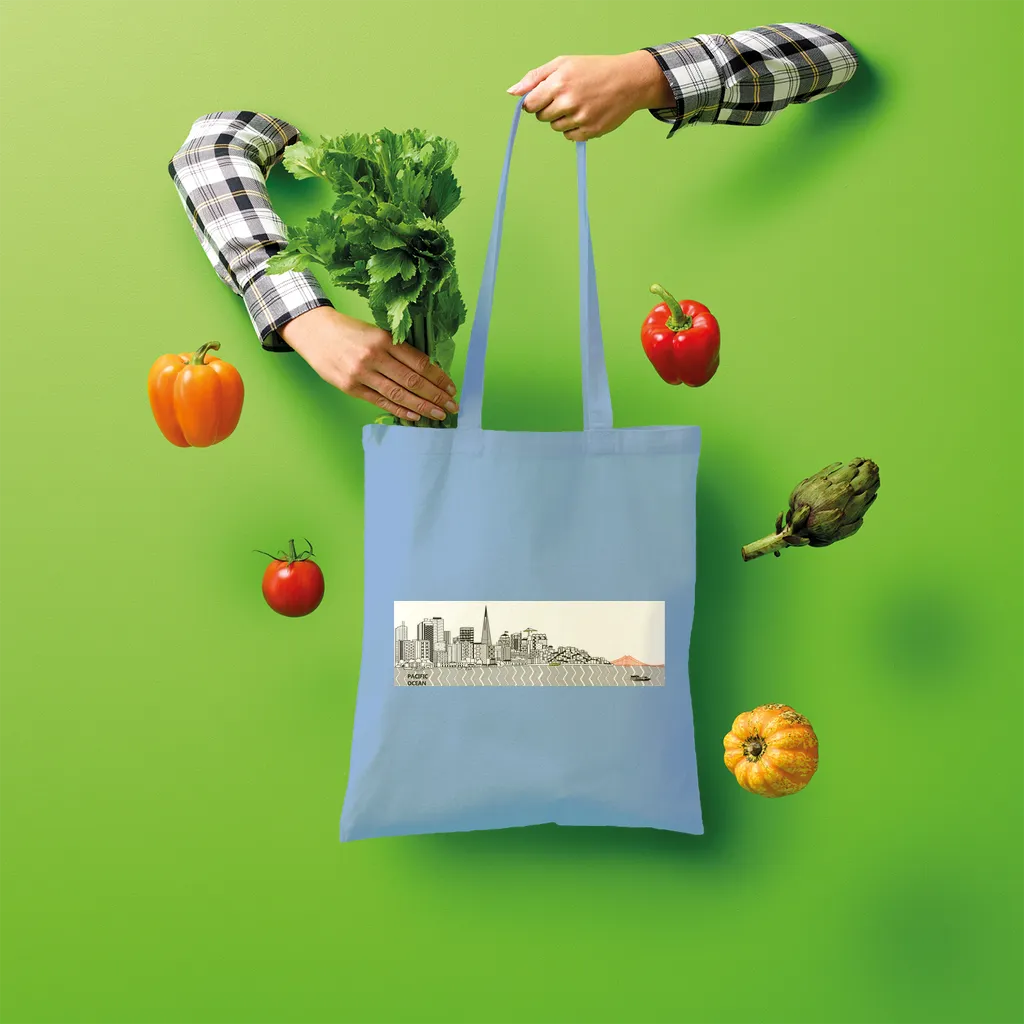 San Francisco Towel Shopper Tote Bag