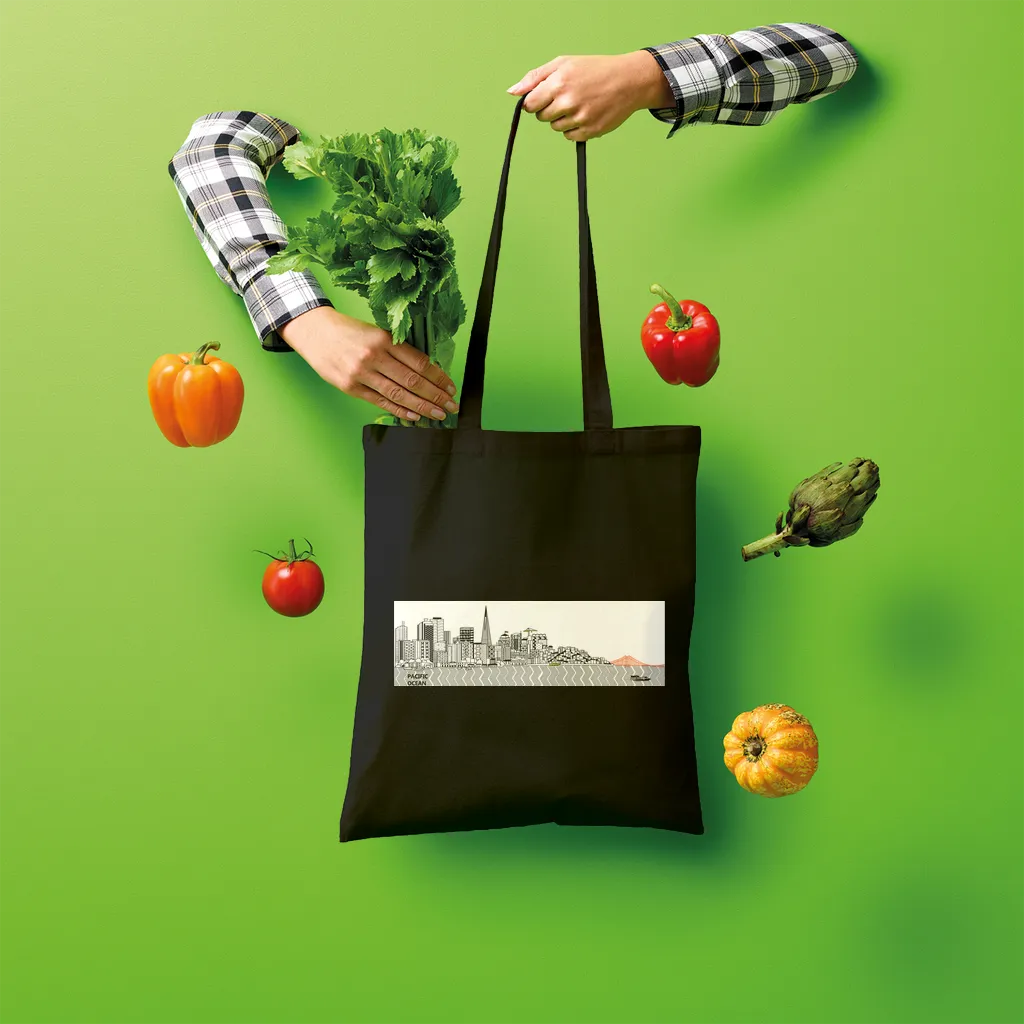 San Francisco Towel Shopper Tote Bag