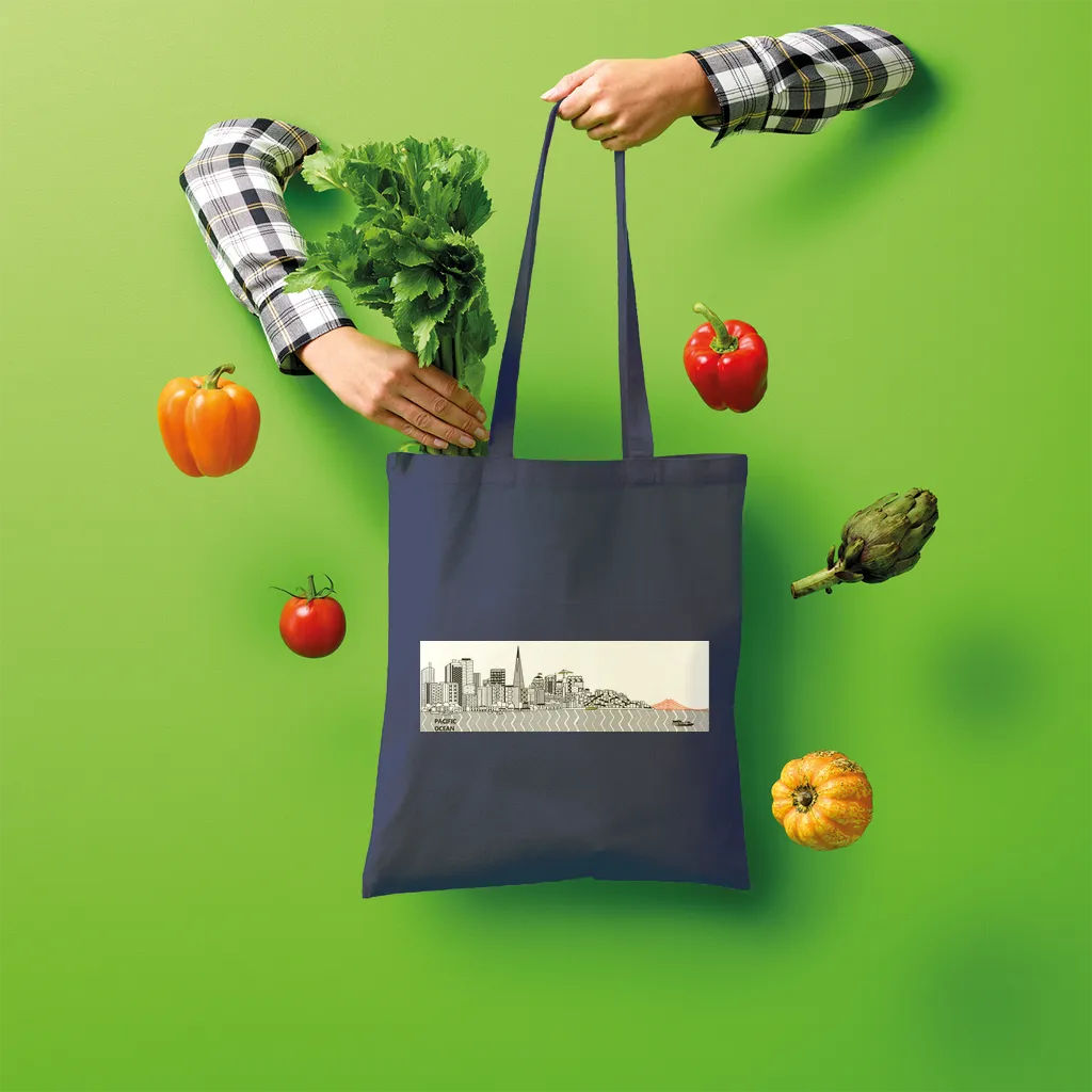 San Francisco Towel Shopper Tote Bag