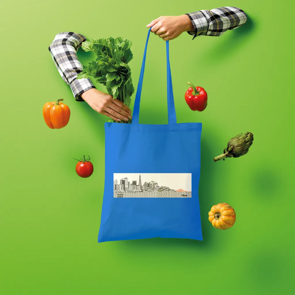 San Francisco Towel Shopper Tote Bag