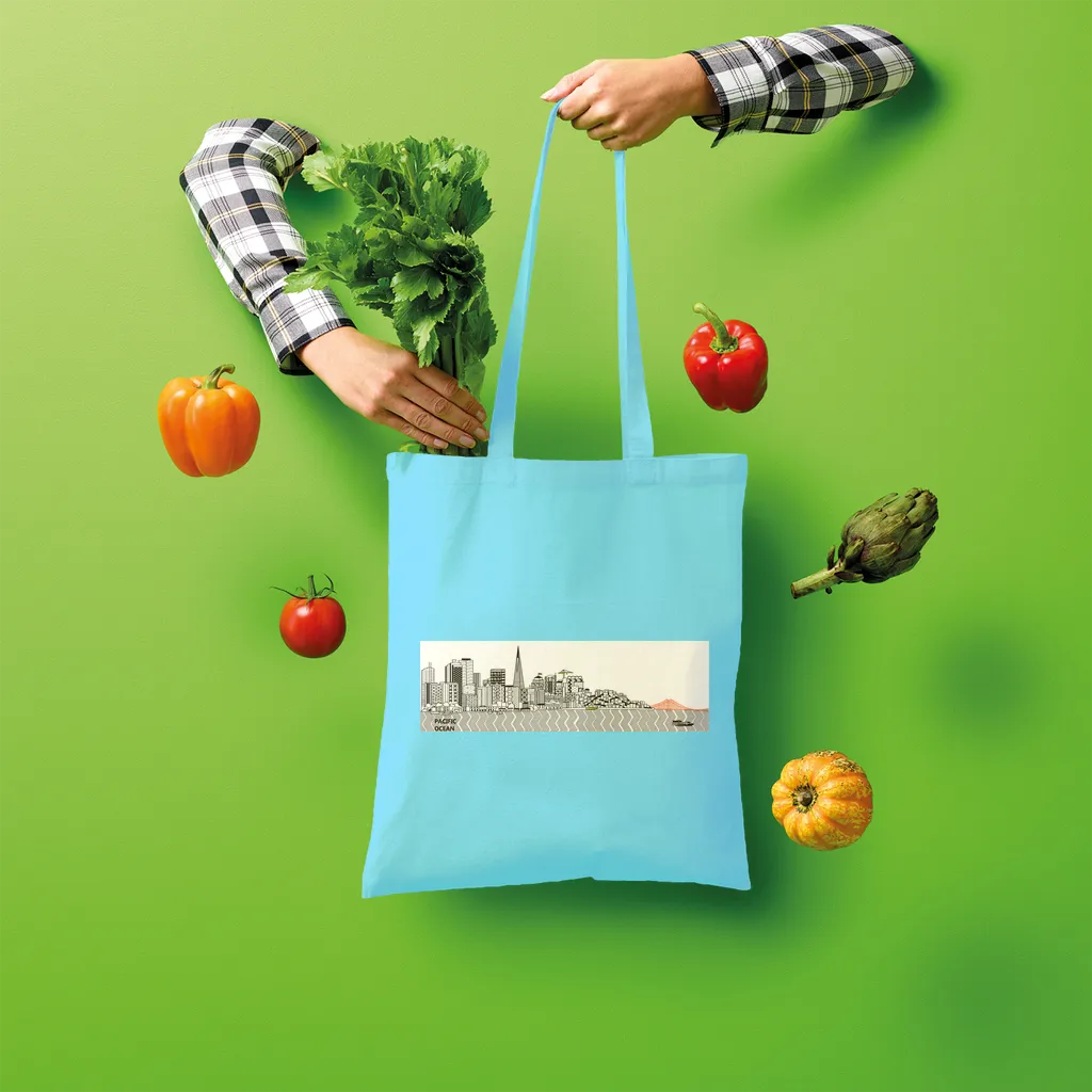 San Francisco Towel Shopper Tote Bag