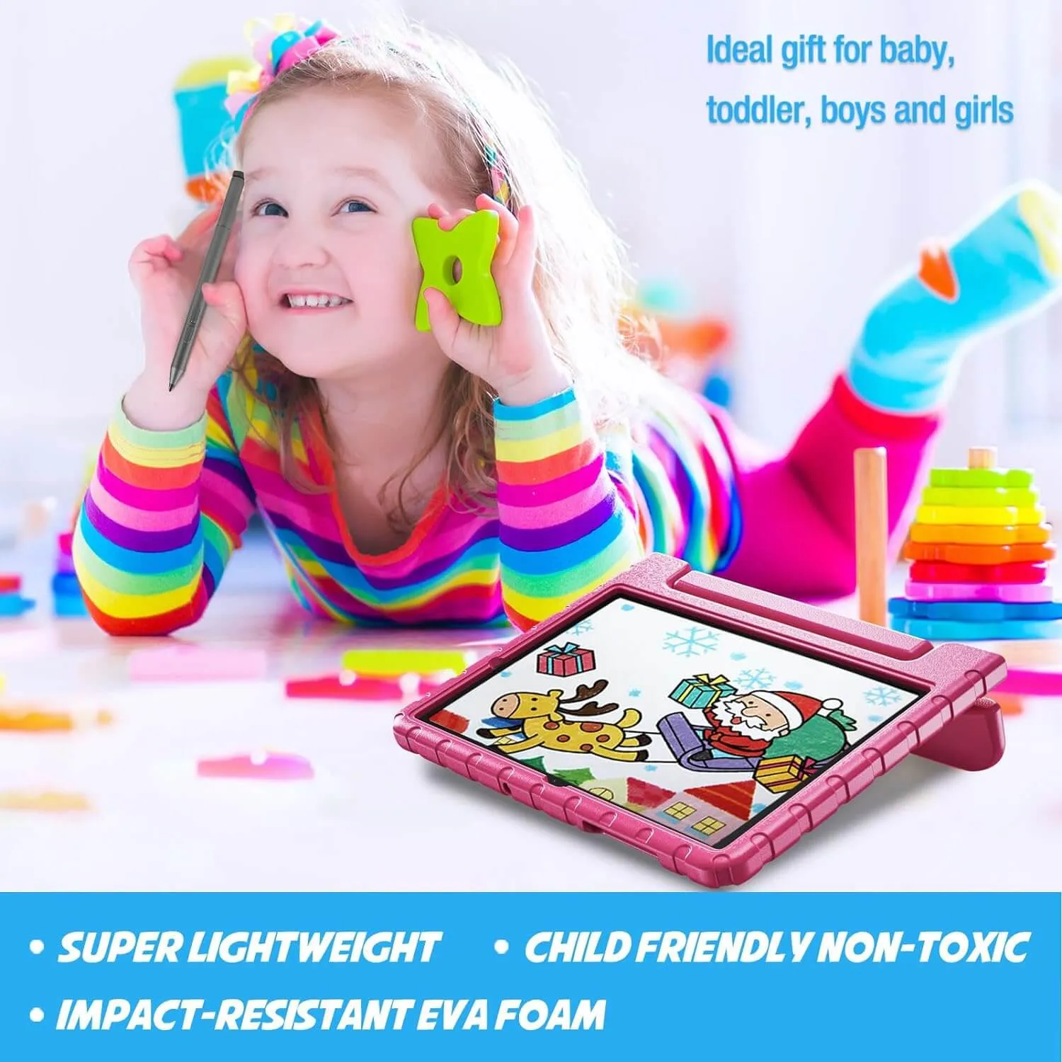 Shockproof Kids Case for Galaxy Tab A9 Plus/A9  11 Inch 2023 | ProCase