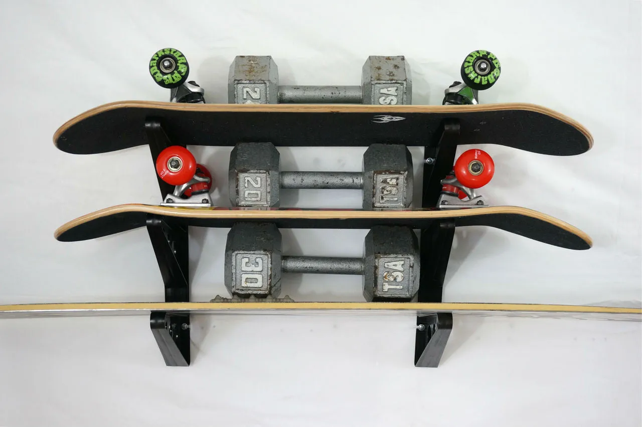 Skateboard Rack - Triple