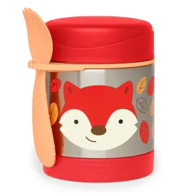 Skip Hop Zoo Insulated Little Kid Food Jar Fox 3years to 6years