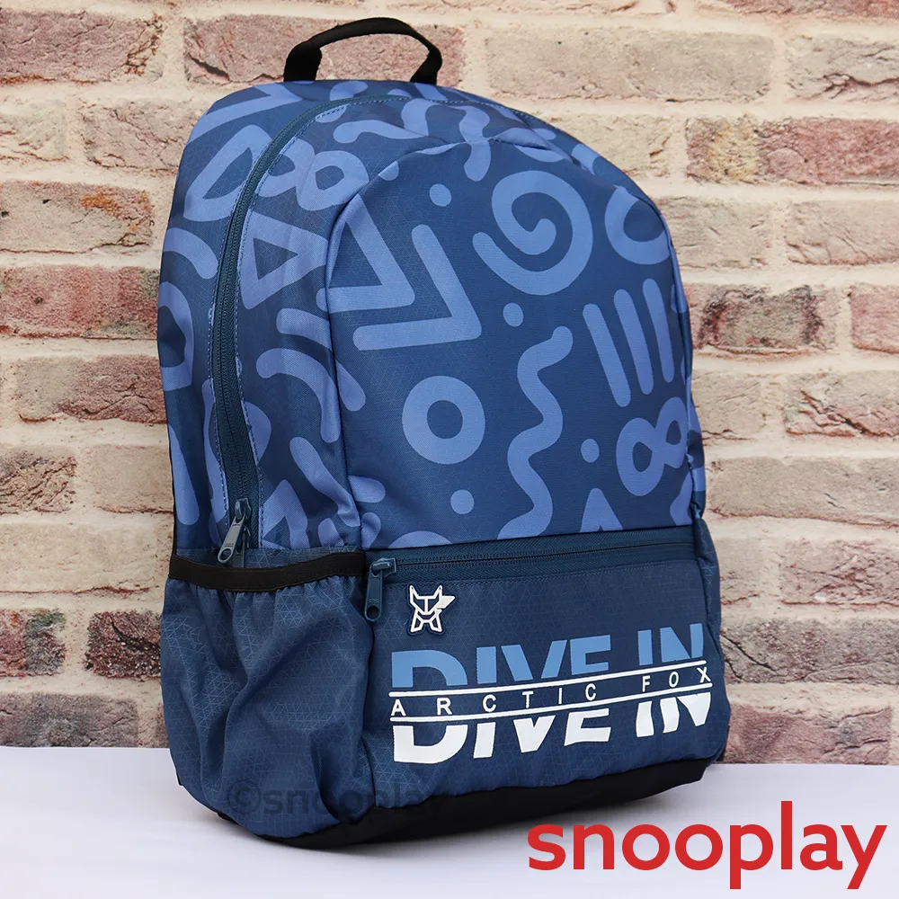 Stencil Backpack (Dark Denim)