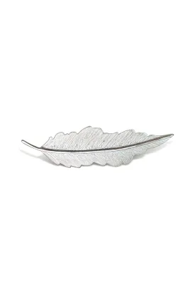 Sterling Silver Brooch Feather