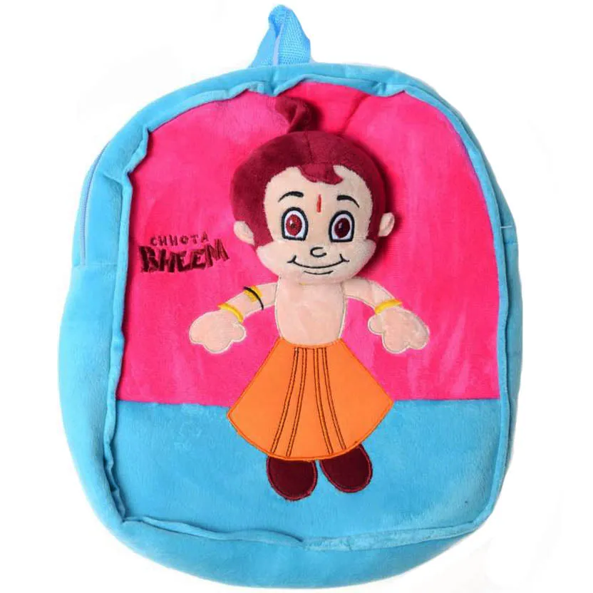 Stuff Chhota Bheem - Stuff Toy Bag Pack (Multi Color)