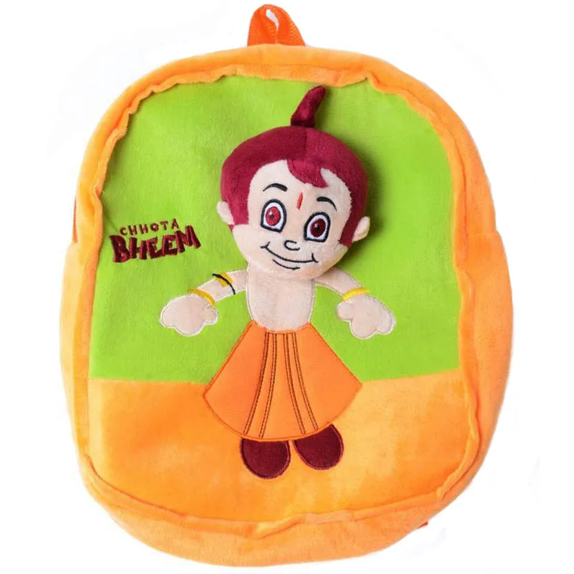 Stuff Chhota Bheem - Stuff Toy Bag Pack (Multi Color)