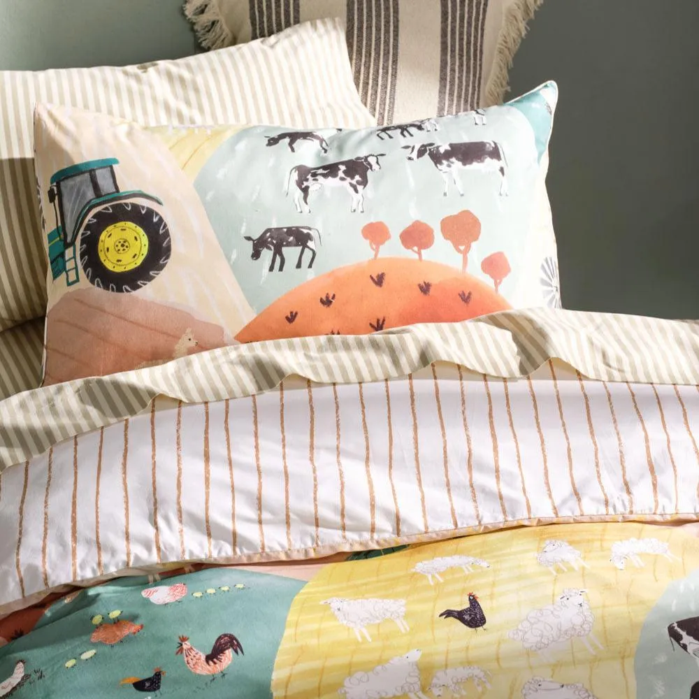 Sunset Harvest Quilt Cover Set by Linen House Kids