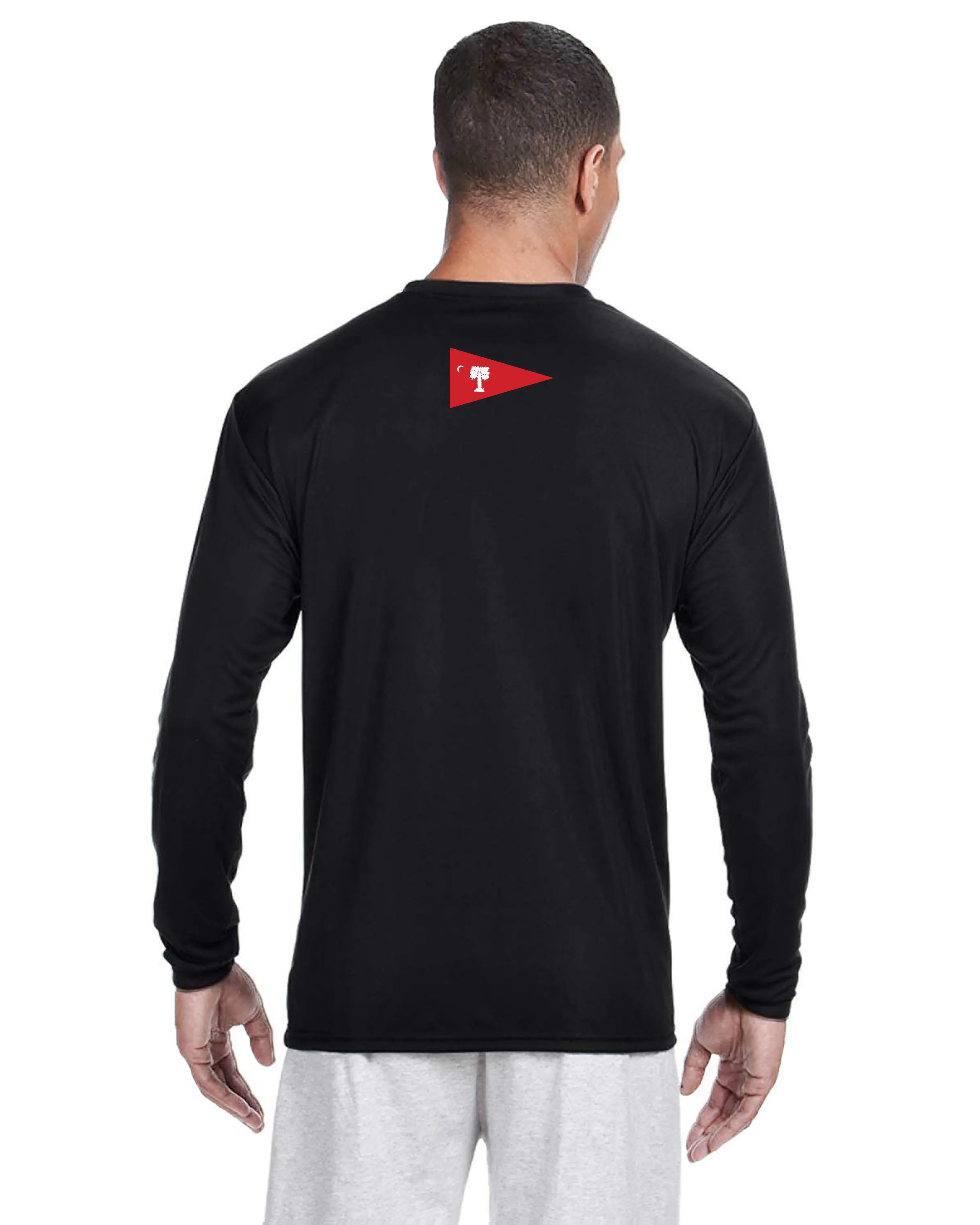 The Citadel, Club Sports - Sailing, A4 Cooling Performance Long Sleeve Tee Shirt